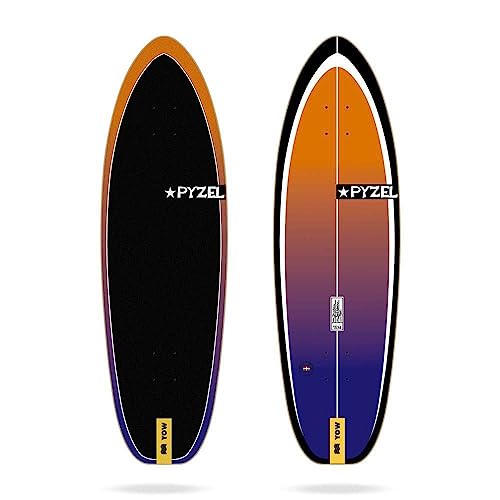 Jart Schatten 33,5" Pyzel X Yow Deck Skateboard, Mehrfarbig (Mehrfarbig), Einheitsgröße