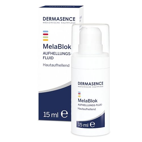 DERMASENCE MelaBlok - Spezialpflege bei Pigmentflecken, Intensivpflege hellt Pigmentflecken auf und hemmt die Melaninbildung - 15 ml