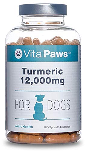 VitaPaws™ Kurkumin 12.000mg - für Hunde - 180 Streukapseln - SimplySupplements