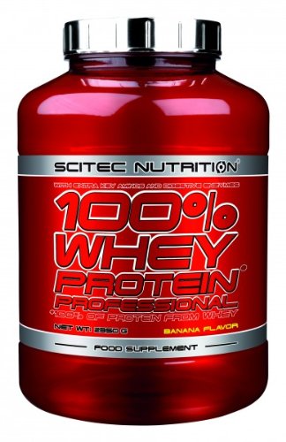 Scitec Nutrition 100% Whey Protein Professional 2350 g Banane