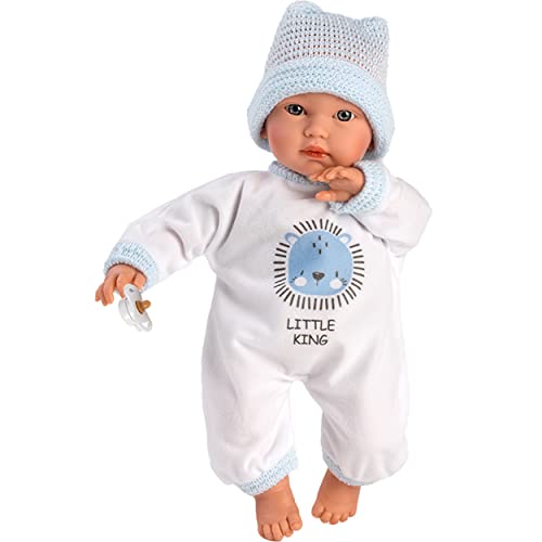 Llorens 30009 spanische Puppe weinendes Baby Cuquito 30 cm