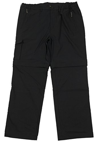 Abraxas Outdoor Zipp-Off-Hose großen Größen, schwarz, Größe:7XL