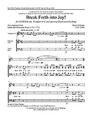Break Forth into Joy! - SATB, Trumpet in C and optional Keyboard doubling - Stimme