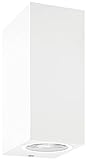 WiZ Up&Down Deckenleuchte Tunable White & Color, dimmbar, 16 Mio. Farben, smarte Steuerung per App/Stimme über WLAN, weiß