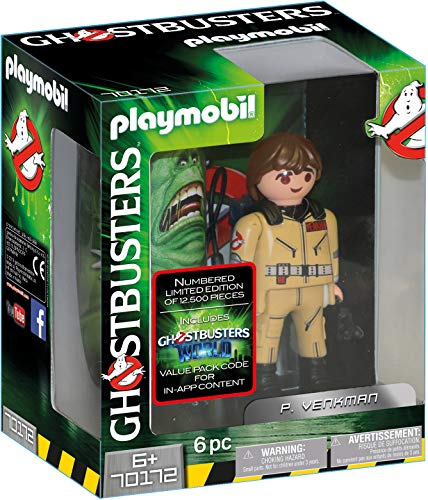 PLAYMOBIL Ghostbusters 70172 Sammlerfigur P. Venkman, Ab 6 Jahren