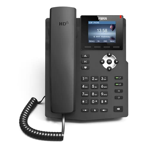 Fanvil IP Telefon X3SG schwarz (X3SG)