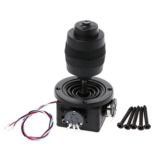 Ocobudbxw 4-Achsen-Joystick-Potentiometer für JH-D400X-R4 10K 4D mit Knopfdraht