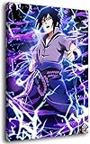 Yzy Anime-Poster Naruto Uchiha Sasuke, Leinwand-Kunst-Poster und Wandkunstdruck, moderne Familie, Schlafzimmer, Dekoration, Poster, Geschenk