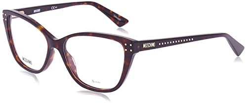 Moschino Damen Mos583 Sonnenbrille, Havana, 52