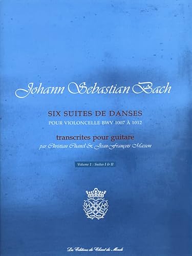 Johann Sebastian Bach-Six Suites De Danses-Gitarre-BOOK