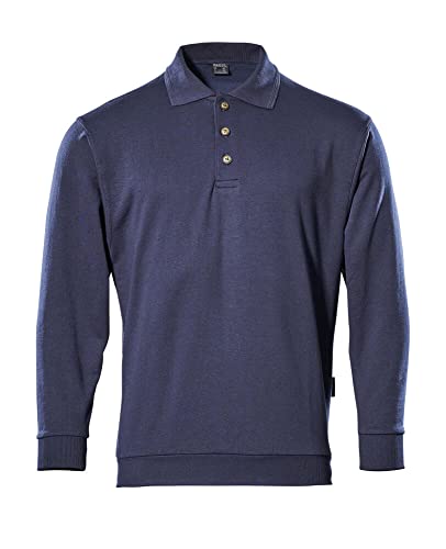 Mascot Trinidad Polo Sweatshirt M, schwarz/blau vintage, 00785-280-010