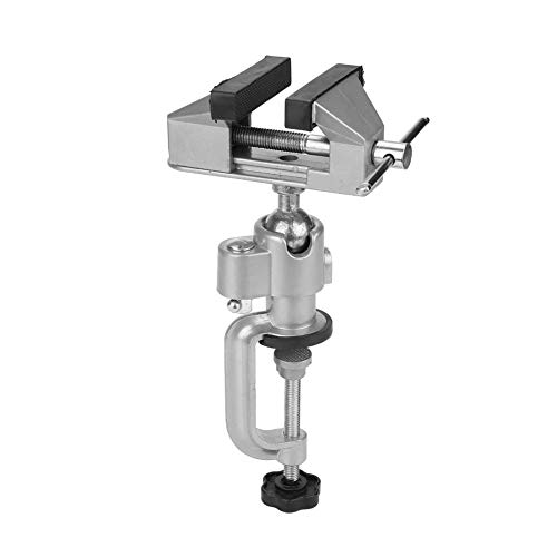 Hochleistungs-Schraubstock mit 360-Grad-Schraubstock aus Aluminiumlegierung Tischschraubstock Universal Work Clamp Tool