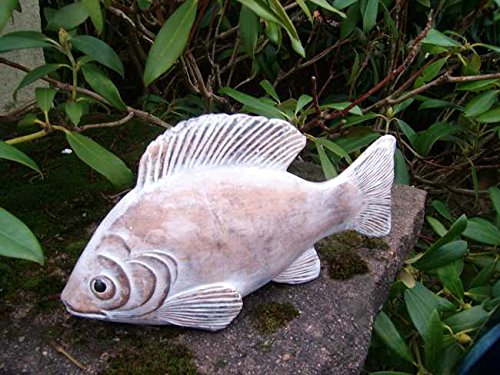 Fisch Dorade Skulptur Dekoobjekt Kunstobjekt, maritim, Holzoptik 29 cm