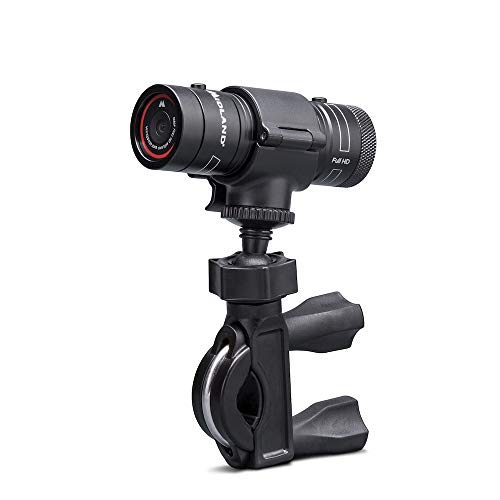 Midland Bike Guardian - Dashcam Videokamera für Motorräder, Lenkerhalterung, Full HD Videos mit Bildstabilisator, IP65 wassergeschützt