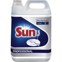 Sun Professional 7508548 Saurer Klarspüler, für die Spülmaschine mit hartem Wasser, strahlendes & glänzendes Geschirr, flüssig, 5 L