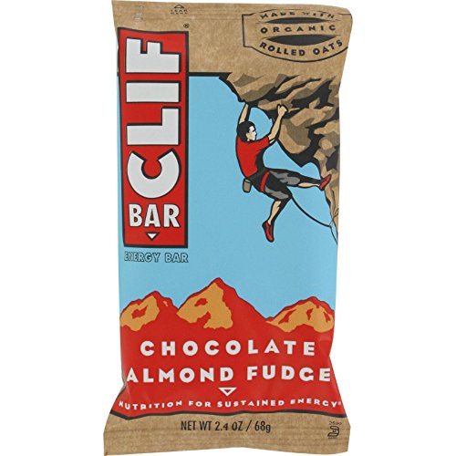 Clif Bar Organic Chocolate Almond Fudge, Case 12 / 2.4 Oz by Clif Bar