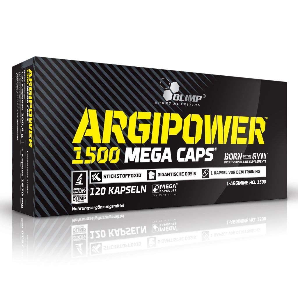 2 x Olimp Argi Power 1500, 120 Mega Caps (2er Pack)