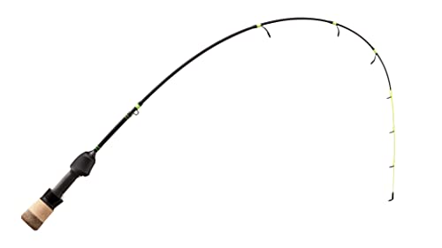 13 FISHING - Tickle Stick - EIS-Angelrute - 71,1 cm M (Medium) - 1/4-3/8oz - PC2 Flat Tip Blank mit größeren Spitzen - TS3-28M