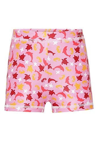 Racoon Girls Swimwear Bikini Bottoms, Pink Dolphin, 98-104