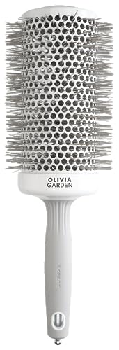 Olivia Garden - Expert Blowout Speed White and Grey Hairbrush- 65