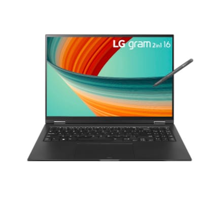LG 16" 16T90R-G 2in1 Notebook Tablet Core i7-1360 16GB 1TB W11P - Notebook - Core i7