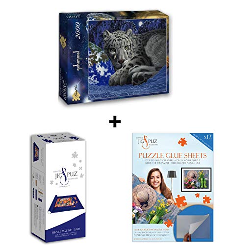 Grafika Puzzle 2000 Teile – Schim Schimmel – The Warmth of Home + Kleber + Matte