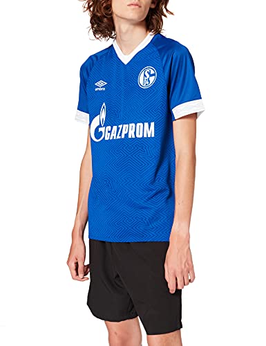 UMBRO Herren FC Schalke 04 Heim 2018/2019 Teamtrikot, blau/Weiß, XL