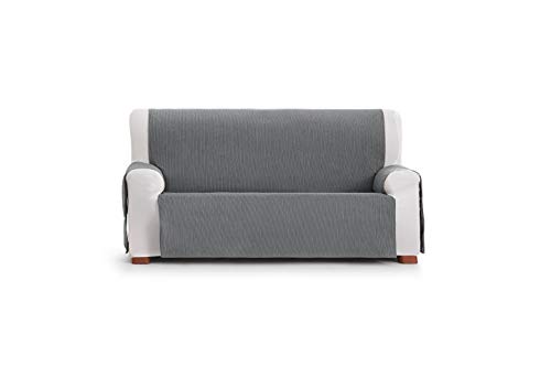 Eysa Loira Protect wasserdichte und atmungsaktive Sofa überwurf, 65% Polyester 35% Baumwolle, grau, 150 cm