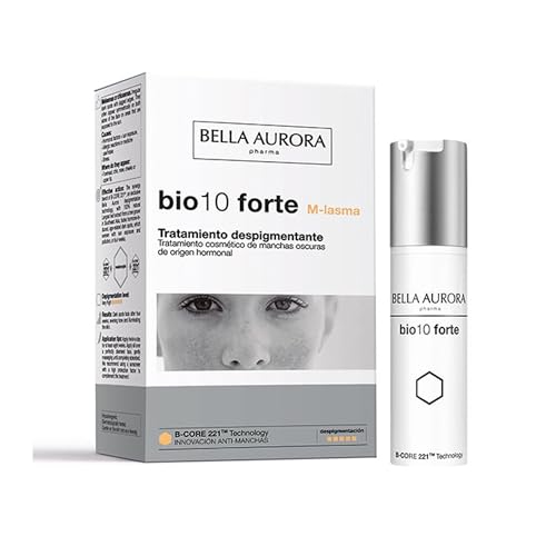 Bella Aurora | Anti Pigmentflecken und Altersflecken Creme | 30 ml | Behandlung von Pigment und Altersflecken, Hautverbesserung | bio10 forte M-Plasma