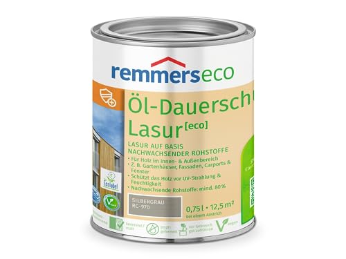 Remmers Öl-Dauerschutz-Lasur [eco] (750 ml, silbergrau)