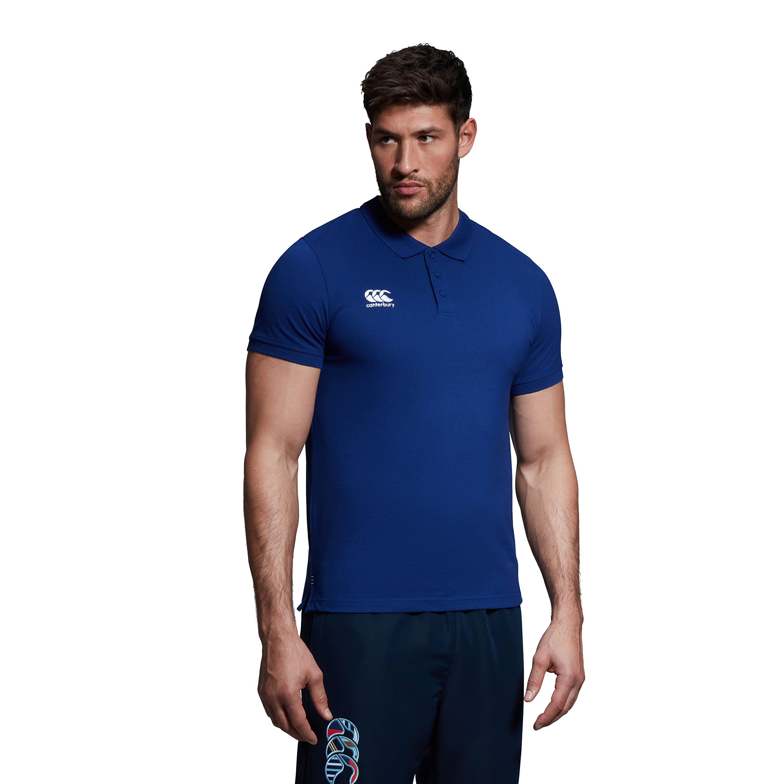 Canterbury Men's Waimak Polo Shirt - Royal Blue, X-Small