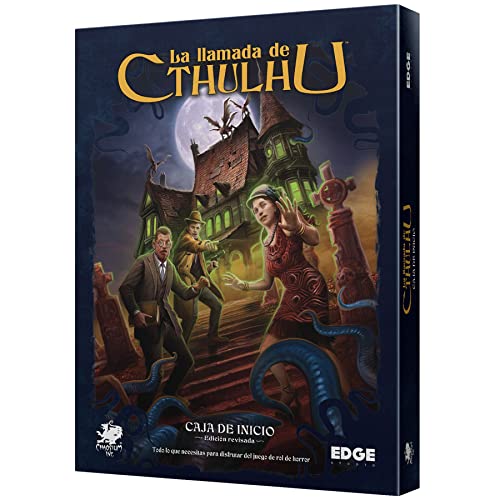Edge Entertainment Startbox: Der Ruf von Cthulhu Ed überarbeitet, Rollenspiel auf Spanisch (ECHCT00A)