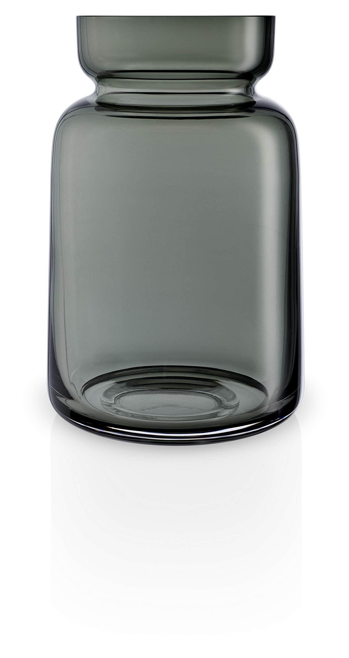 EVA SOLO | Silhouette Glasvase H18,5 | Mundgeblasenes Rauchglas | Vasen