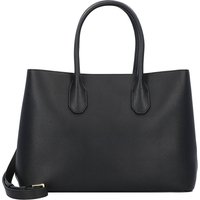 Patrizia Pepe, Handtasche Leder 35 Cm in schwarz, Henkeltaschen für Damen