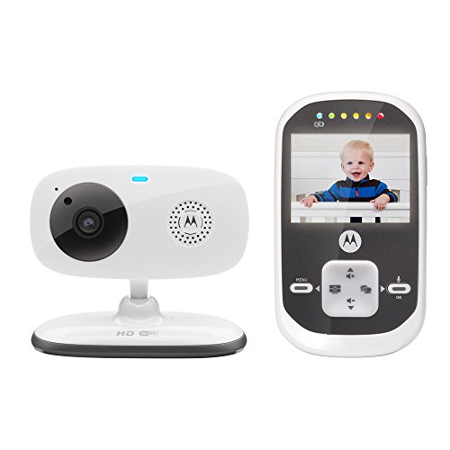 MBP662 Connect WLAN-Babyphone mit Videofunktion, 2,4-Zoll-Display, Weiß
