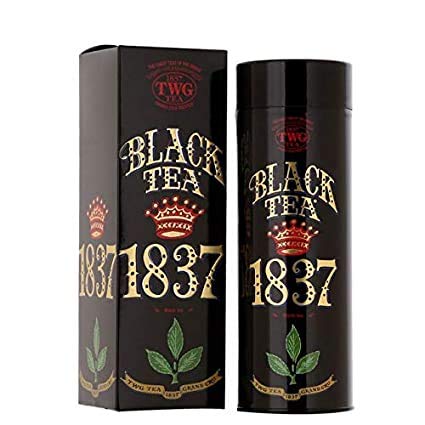 TWG Singapore - The Finest Teas of the World - 1837 Schwarzer Tee - 100gr Dose
