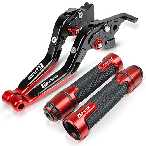 Motorrad Roller Lenker Griffe Für BMW C650Sport C 650 C650 Sport 2015 2016 2017 Griffgriffe Handbar End Ausziehbarer Bremskupplung Hebel Motorrad Zubehör (Farbe : 2)