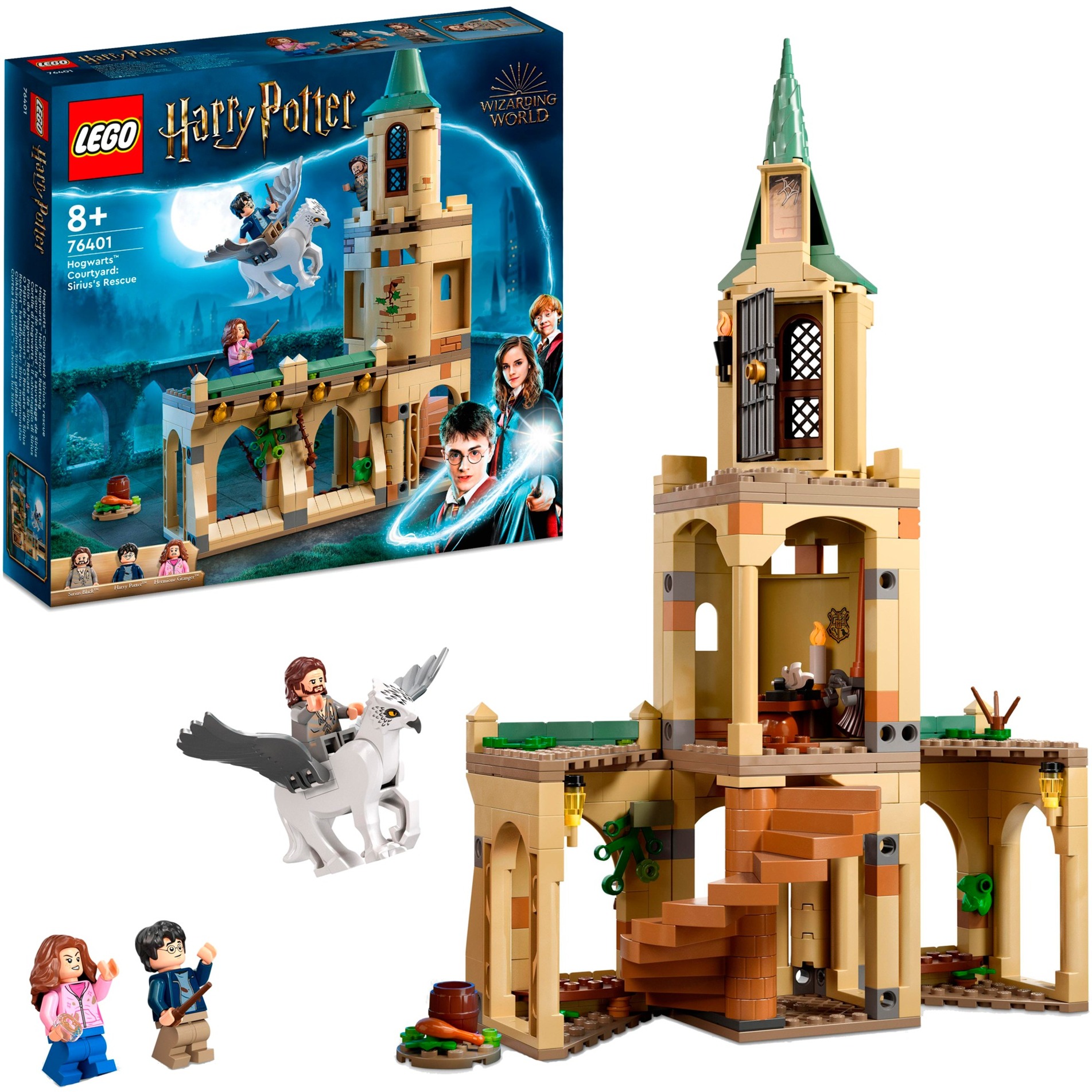 LEGO Harry Potter 76401 Hogwarts: Sirius’ Rettung, Schloss Erweiterung