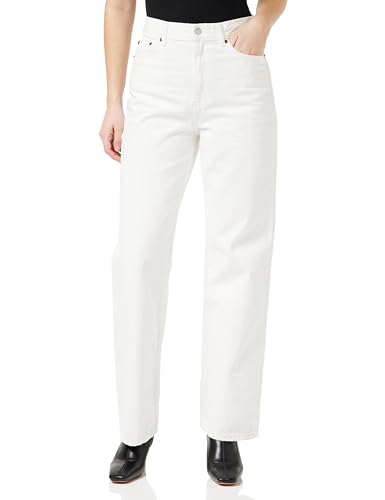 Dr. Denim Damen Echo Jeans, weiß, 32 W/34 L