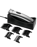 TONDEO Profi Haarschneidemaschine ECO XP LITHIUM SILVER | Haarschneider inklusive Ladestation und Aufsteckkamm für 5 verschiedene Schnittlängen (4/8 / 12/16 / 20mm)