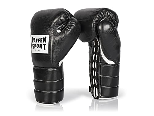 PRO Guard Boxhandschuhe für den Wettkampf Unzen: 10 Farbe: schwarz/weiß