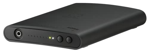 KORG DS-DAC-100 1Bit USB Audio Interface, Digital Analog Converter, externe Soundkarte, Echtzeitkonvertierung, Musik-Streaming, schwarz
