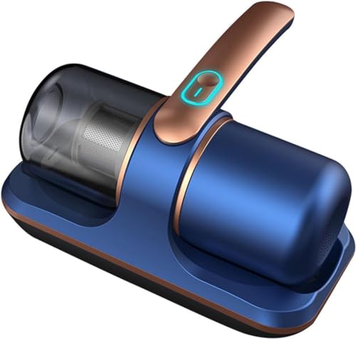 Drahtloses Staubentfernungsgerät mit UV-tragbarem Haushalts-Handvakuum-Milbenentfernungsgerät für Matratzen-Sofa-Reiniger, Blau