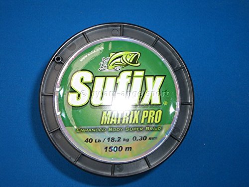 Sufix Matrix Pro 0,30mm 18,2Kg - 1500m Geflochtene Schnur