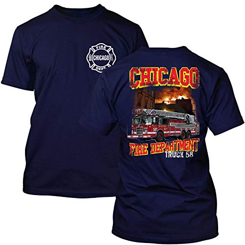 Chicago Fire Dept. - Truck 55 T-Shirt (5XL)