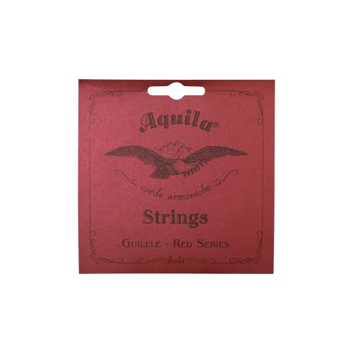 Aquila Reds Gitarrenset aecGDA A-Stimmung, Natural, 133c