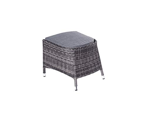 LC Garden »Bailado« Dining Hocker Fußbank Omega grau