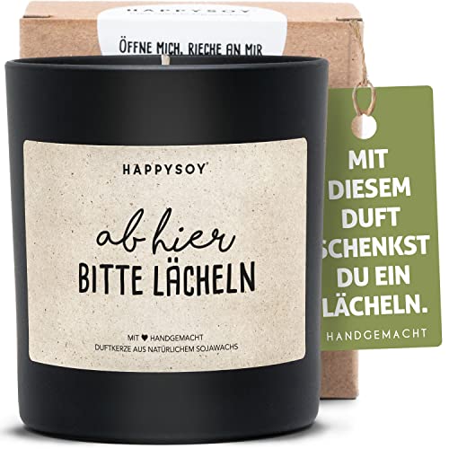 Lustiges Geschenk Duftkerze im Glas mit Spruch aus Sojawachs - natürlich handgemacht in Deutschland - schöne Geschenkidee für beste Freundin Freund Mama - Dekoidee, gemütliches Zuhause - vegane Kerze