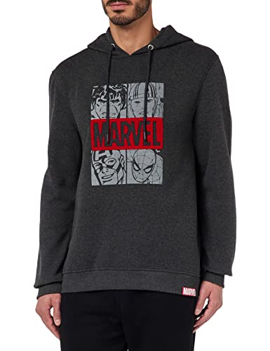 Marvel - Logo - Sweat à Capuche Coton (L)