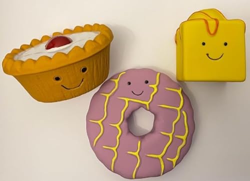 Surrey Feed Hundespielzeug aus Latex, für Kuchen und Kekse